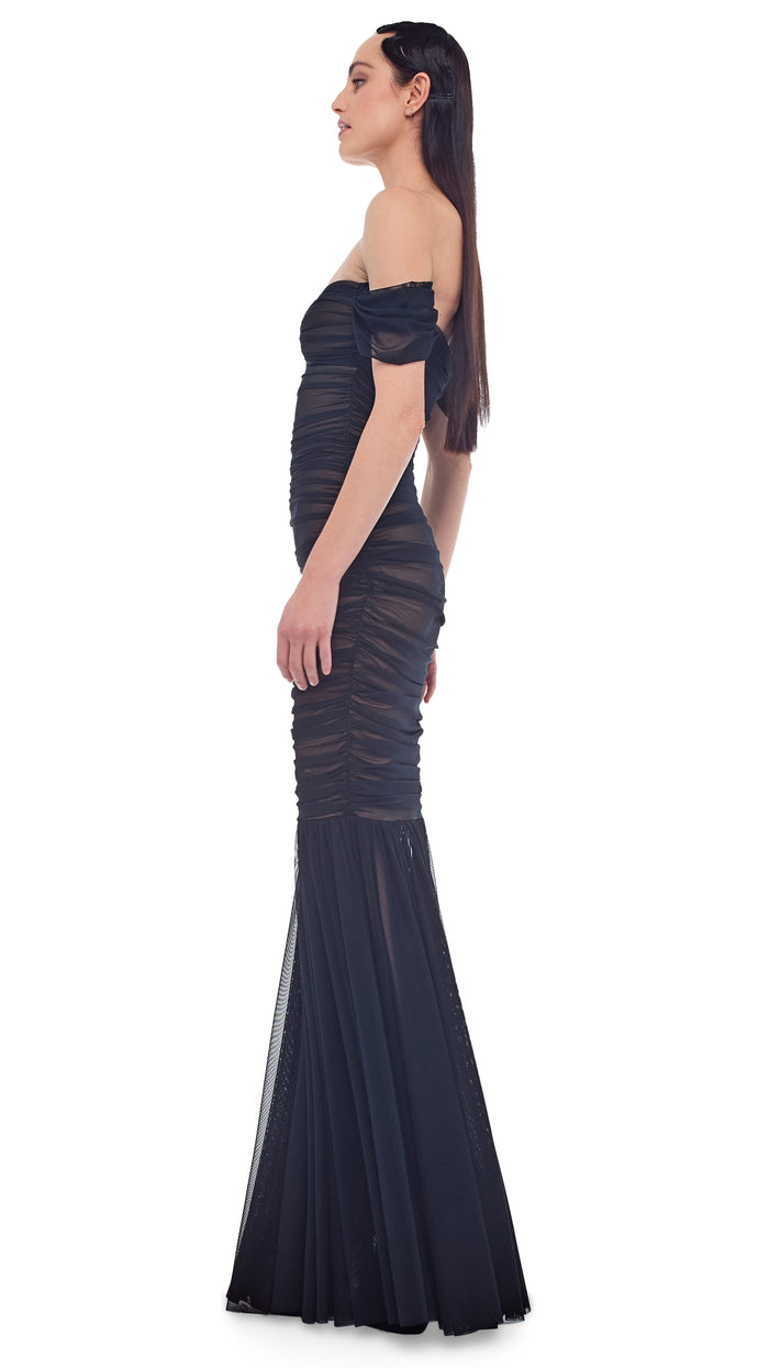 Norma Kamali WALTER FISHTAIL GOWN