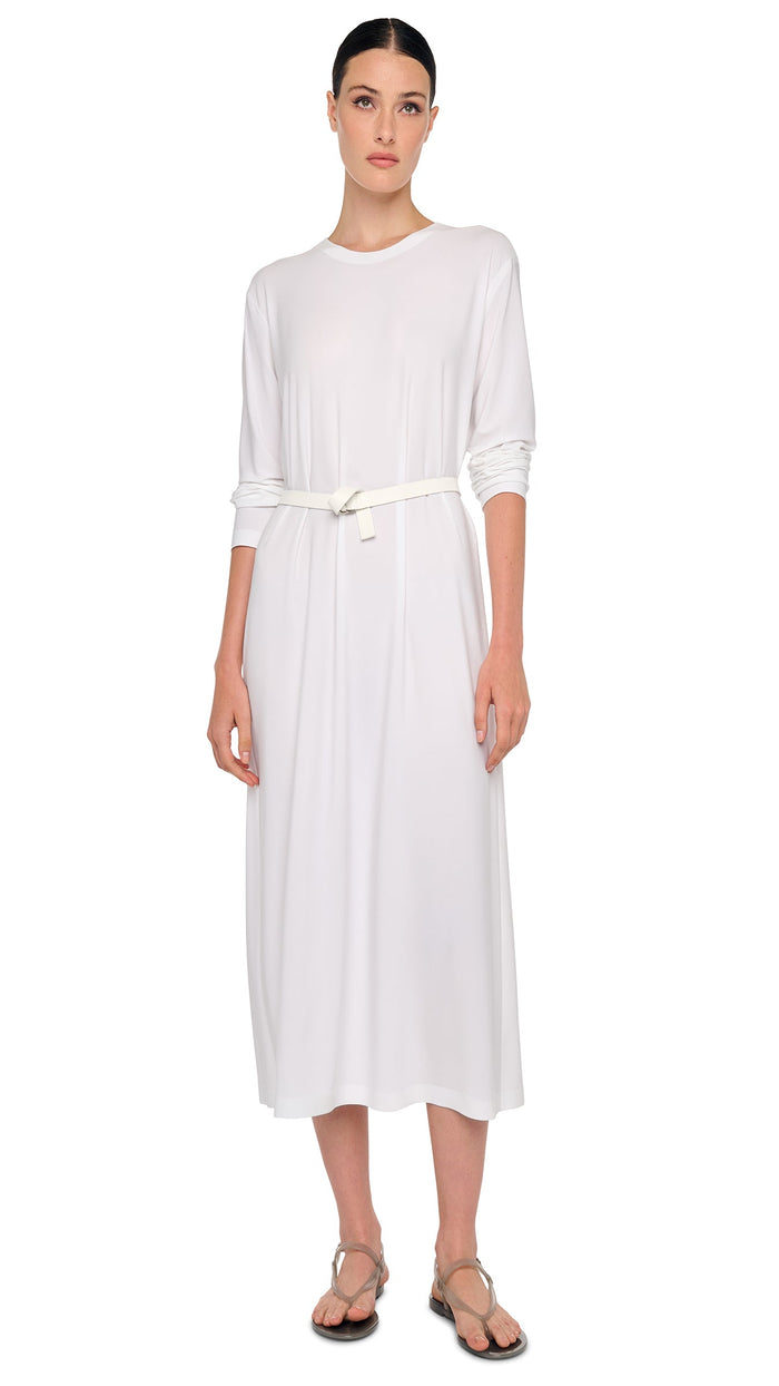 norma kamali OVERSIZED LONG SLEEVE DRESS TO MIDCALF