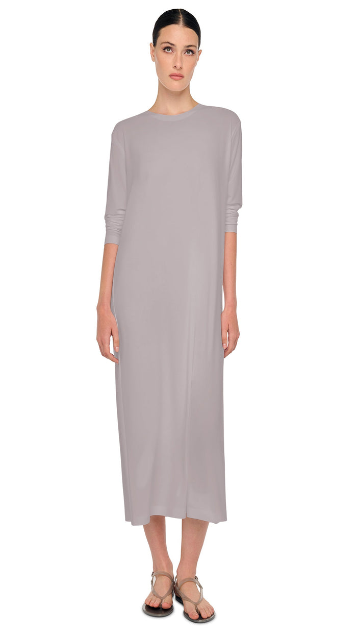 norma kamali OVERSIZED LONG SLEEVE DRESS TO MIDCALF