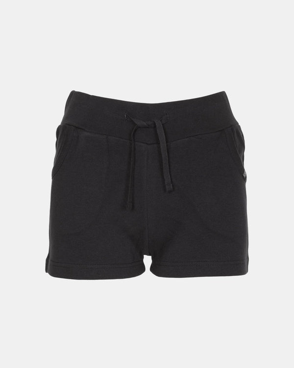 Noroze Black Casual Summer Plain Shorts