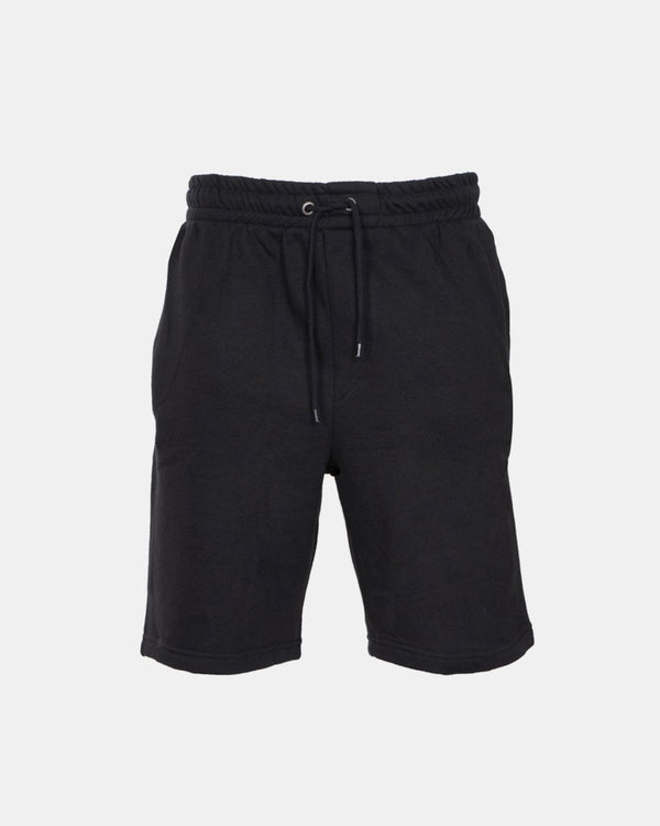 Noroze Black Fleece Casual Jogging Shorts