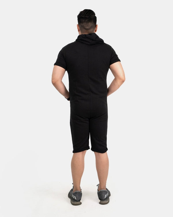 Noroze Black Men One-Piece Jumpsuit
