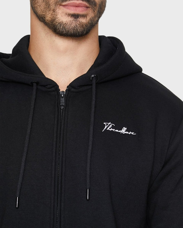 Noroze Black Men's Plain Contrast Sleeve Onesie