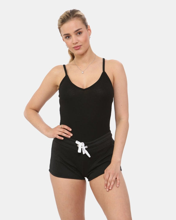 noroze Black Running Summer Shorts