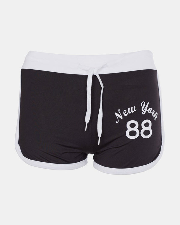 noroze Black/White Fleck Summer Kids Short