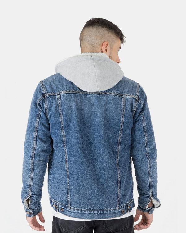 Noroze Blue Trucker Denim Long Sleeve Jacket