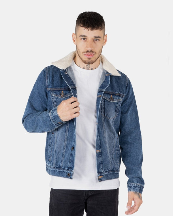 noroze Blue Western Style Denim Jacket