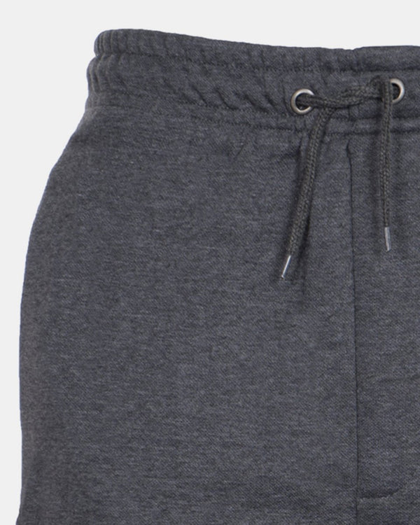Noroze Charcoal Fleece Casual Jogging Shorts