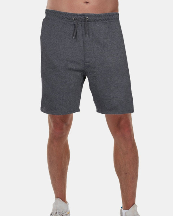 noroze Charcoal Fleece Casual Jogging Shorts