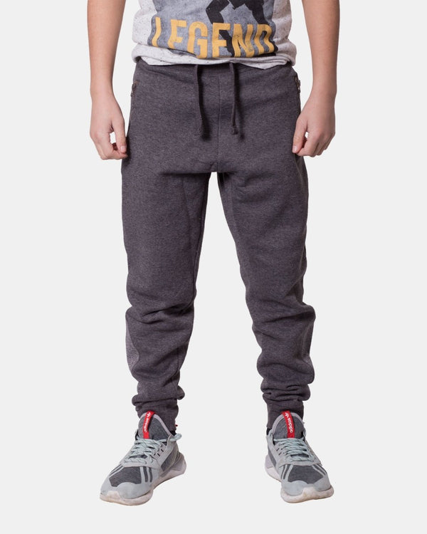 Noroze Charcoal Loose-Fit Joggers For Kid's