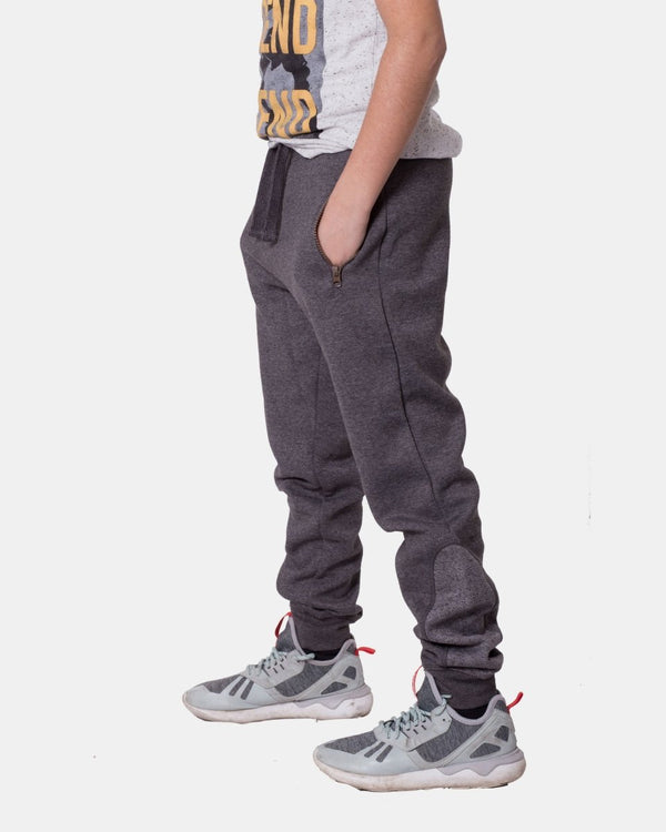 Noroze Charcoal Loose-Fit Joggers For Kid's