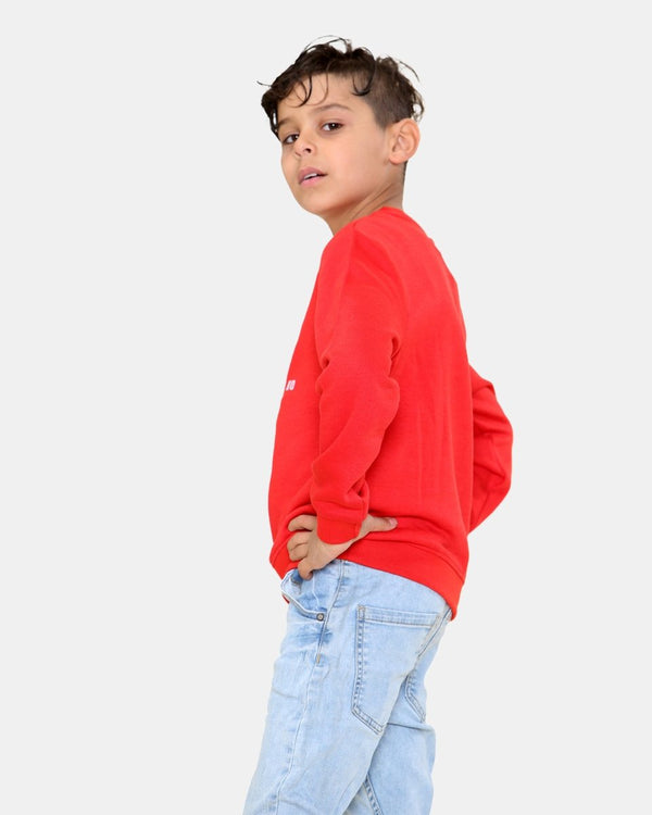 Noroze Coming HO HO Kids Red Christmas Jumpers