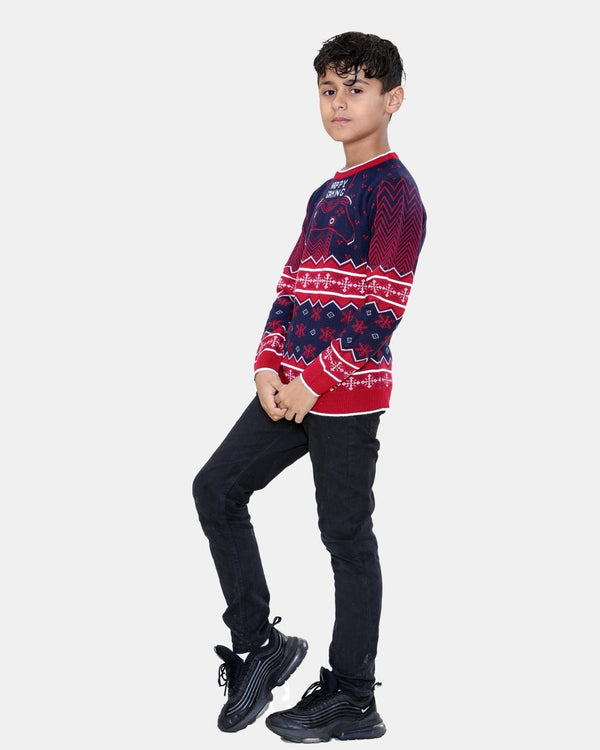 Noroze Controller Red Boys Gaming Jumper