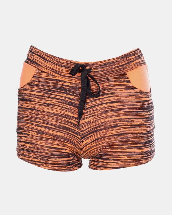 noroze Coral Blurry Pattern Kids Short