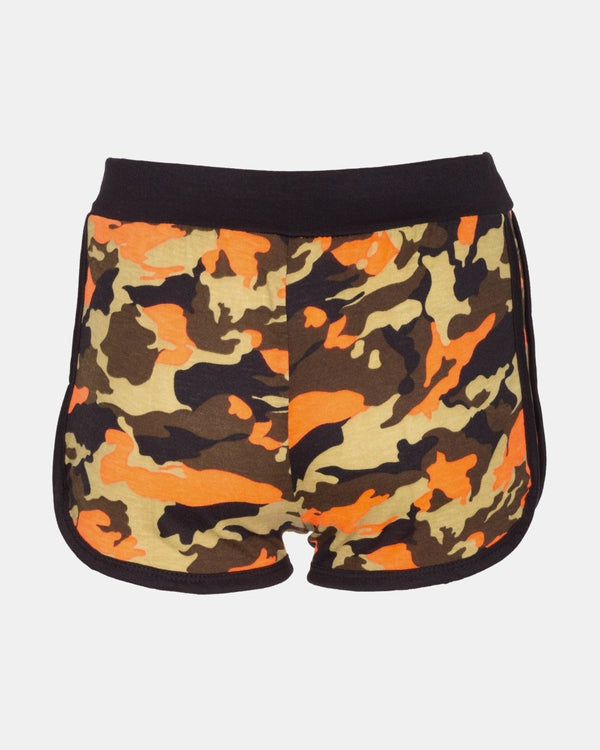 Noroze Coral Camo Fleck Summer Kids Short