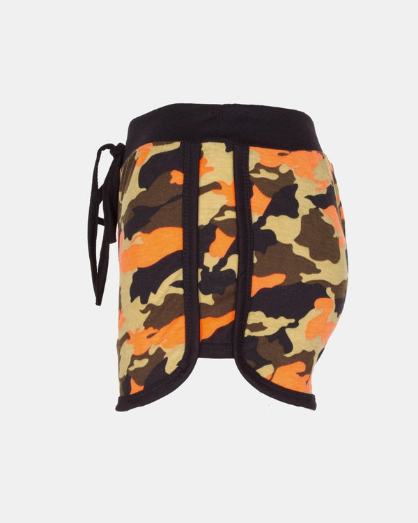 Noroze Coral Camo Fleck Summer Kids Short