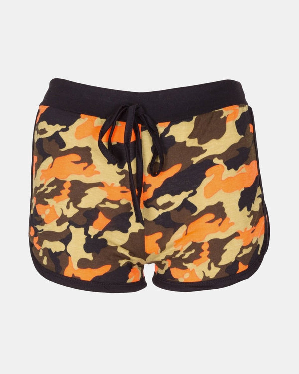 noroze Coral Camo Fleck Summer Kids Short