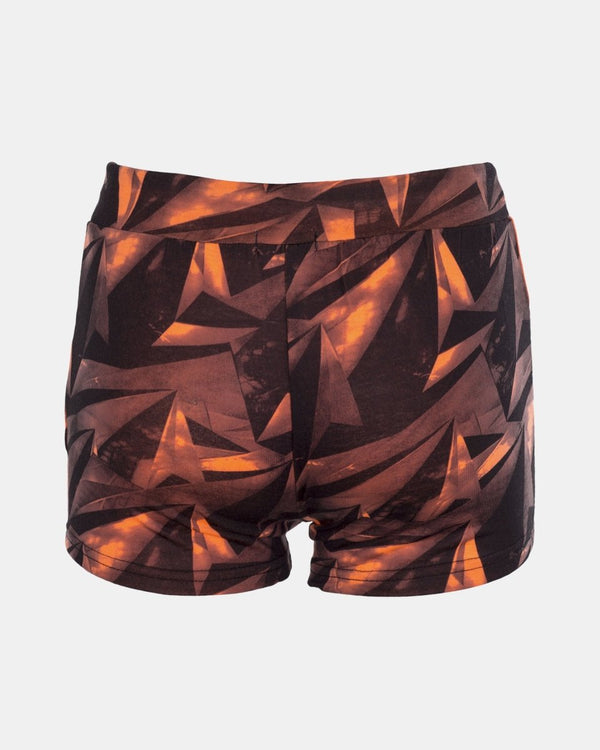 Noroze Coral Geo Pattern Womens Short