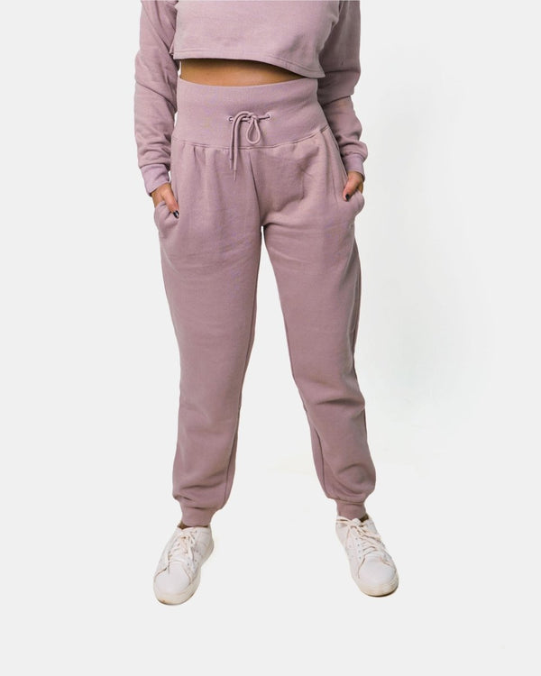 noroze Dusky Pink Womens Fitness Jogger
