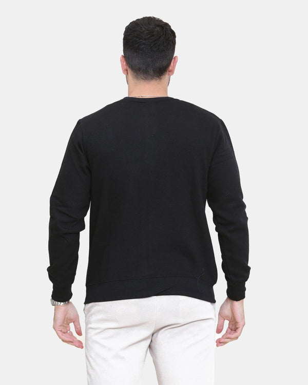 Noroze Fairisle Black Mens Christmas Jumper