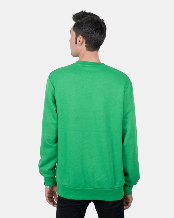 Noroze Fairisle Green Mens Christmas Jumper