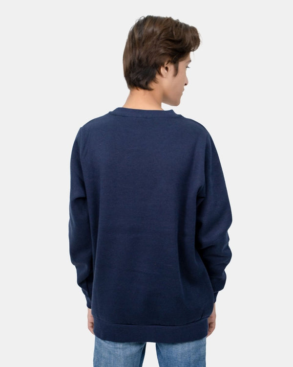 Noroze Fairisle Navy Kids Christmas Jumper