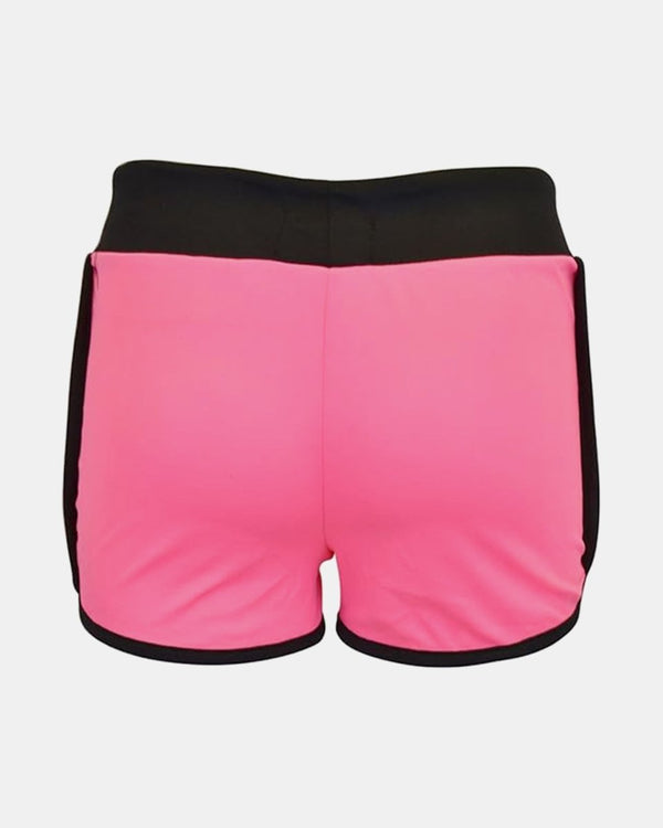 Noroze Girls Pink New York Print Shorts