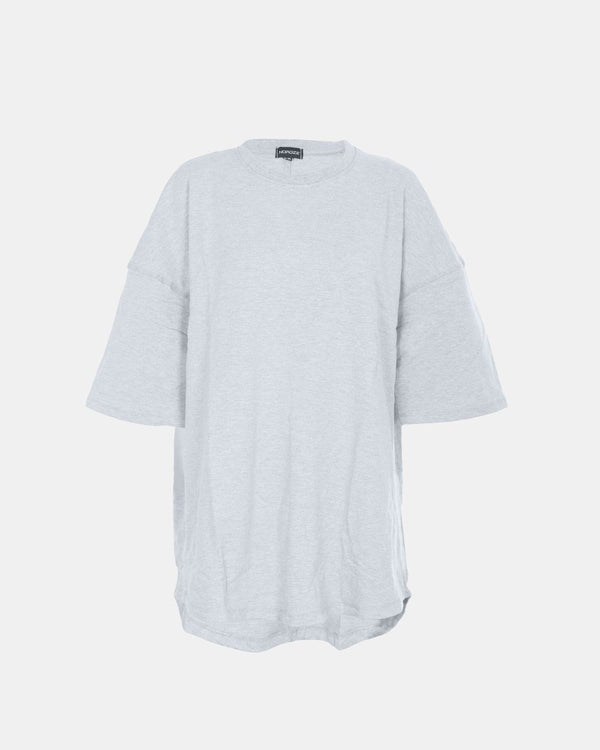 Noroze Grey Women Loose Baggy Oversized T-Shirt