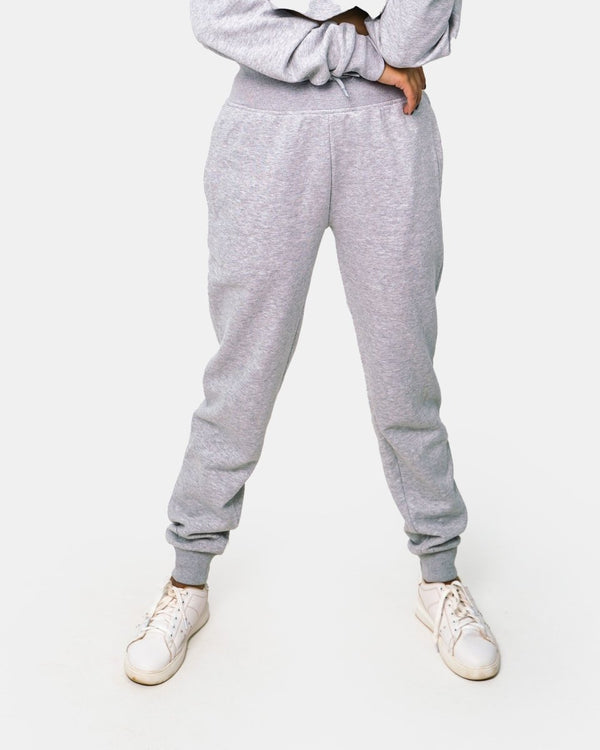 noroze Grey Womens Fitness Jogger