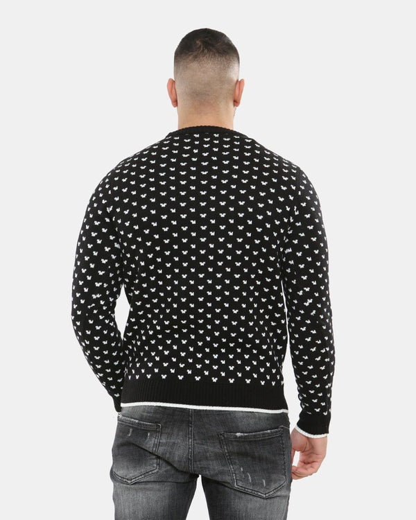 Noroze Happy Birthday Jesus Black Jumper