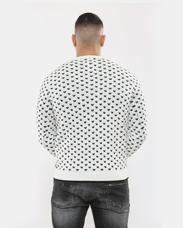 Noroze Happy Birthday Jesus Cream Jumper