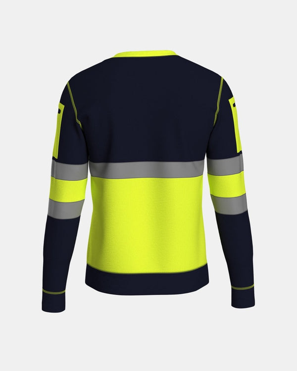 Noroze Hi Vis Sweatshirts Yellow/Navy (SW1)