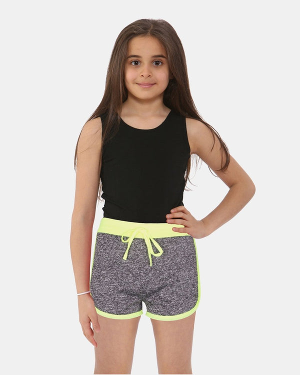 noroze Lime Kid's Workout Casual Short