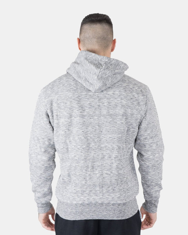 Noroze Melange Charcoal Sherpa-Lined Hoodie