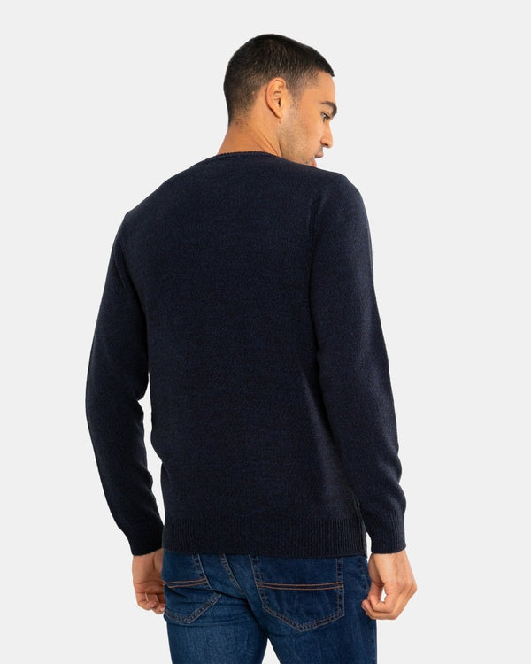 Noroze Men Brewdolph Black Christmas Jumper