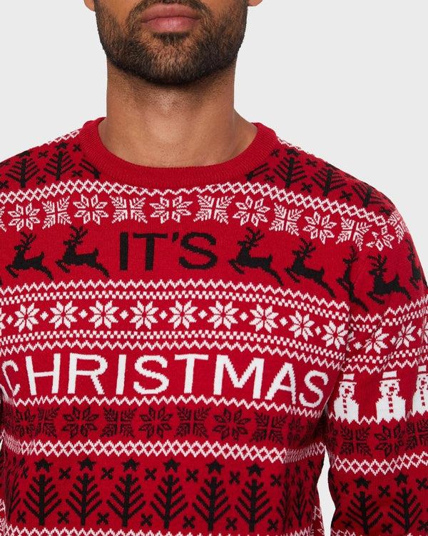 Noroze Merry Christmas Red Festive Jumper