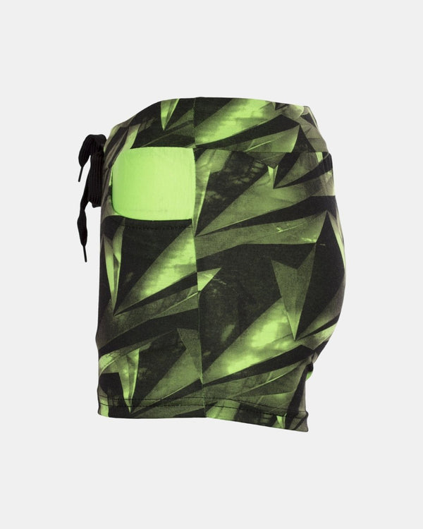 Noroze Mint Geo Pattern Womens Short