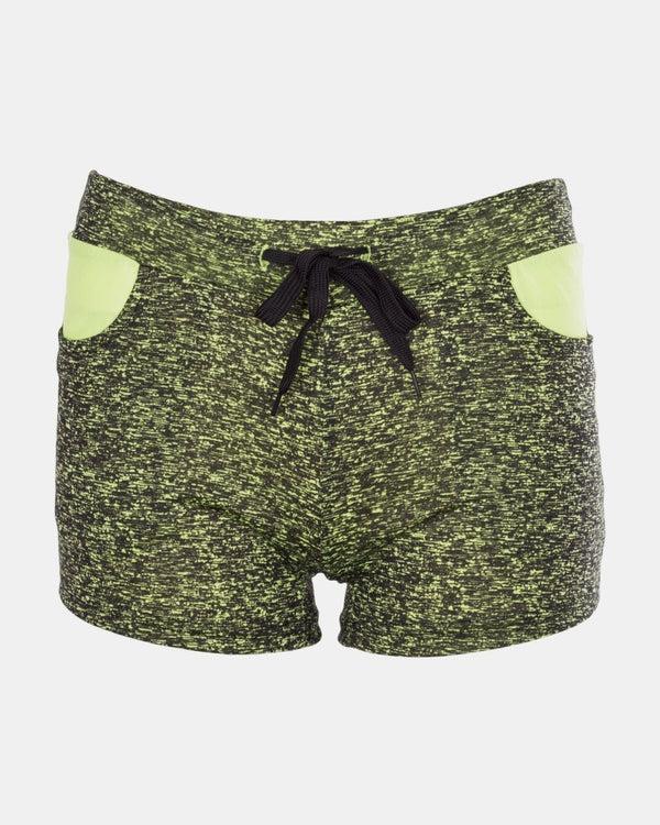 noroze Mint Specky Pattern Kids Short