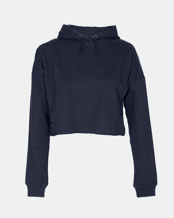 Noroze Navy Girl's Long-Sleeve Hoodie
