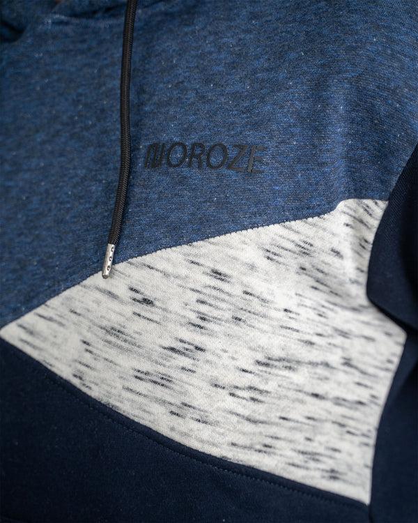 Noroze Navy Grey Mens Contrast Jogging Suit