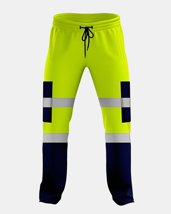 noroze Neon Green/Navy Hi Vis Trousers - 3