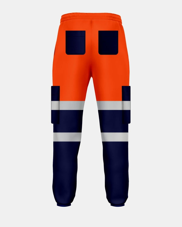 Noroze Neon Orange/Navy Hi Vis Trousers - 4