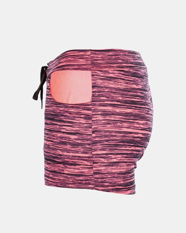 Noroze Pink Blurry Pattern Women’s Short