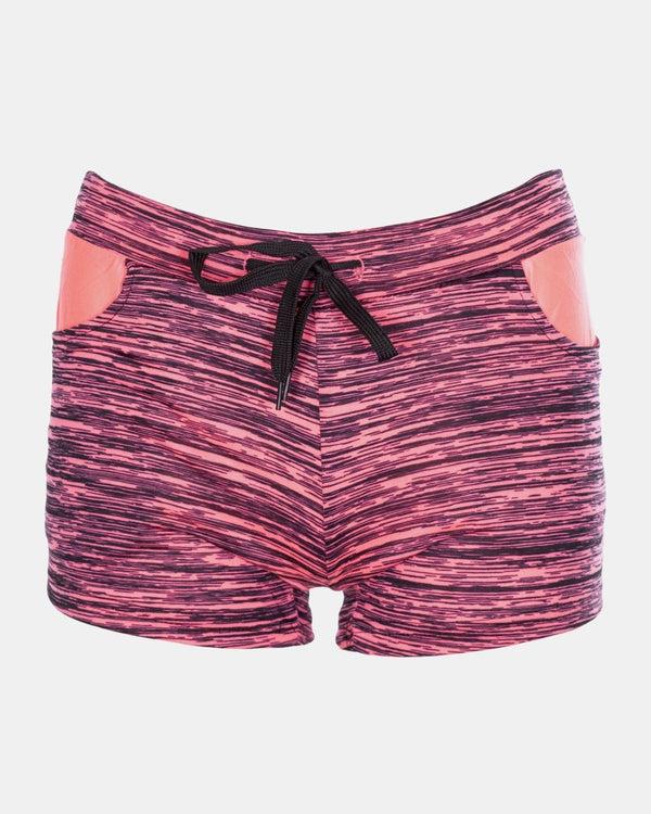 noroze Pink Blurry Pattern Women’s Short