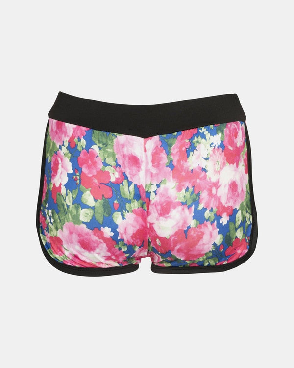 Noroze Pink Floral Print Casual Shorts