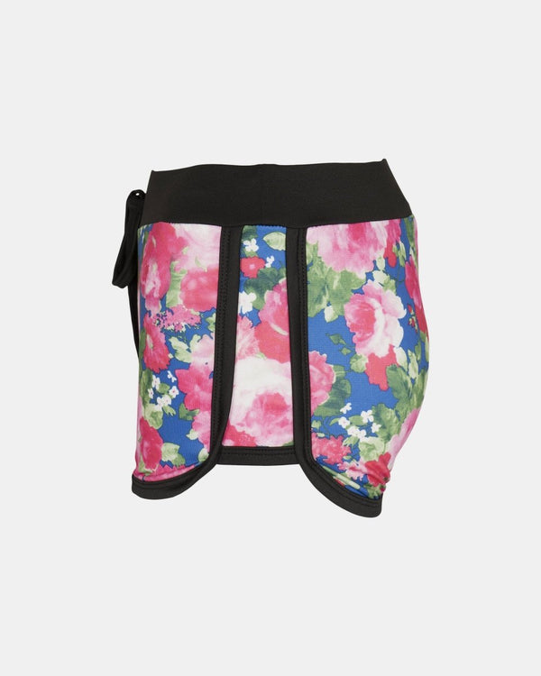 Noroze Pink Floral Print Casual Shorts