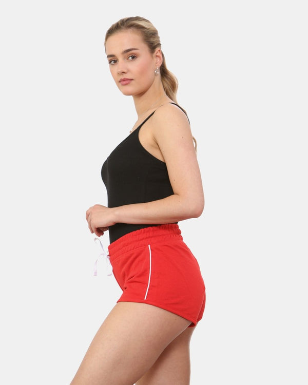 Noroze Red Running Summer Shorts