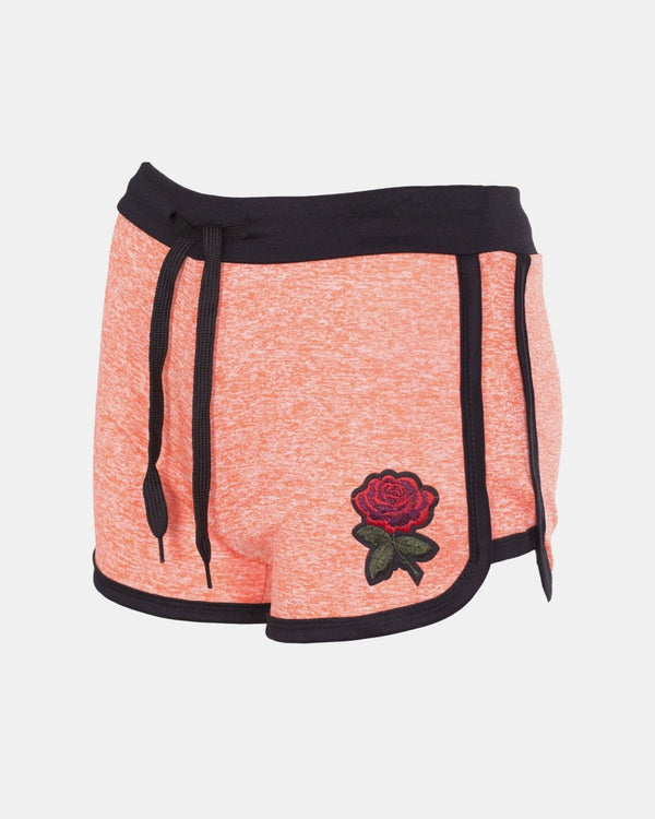 Noroze Rose Print- Coral Camouflage Summer Shorts