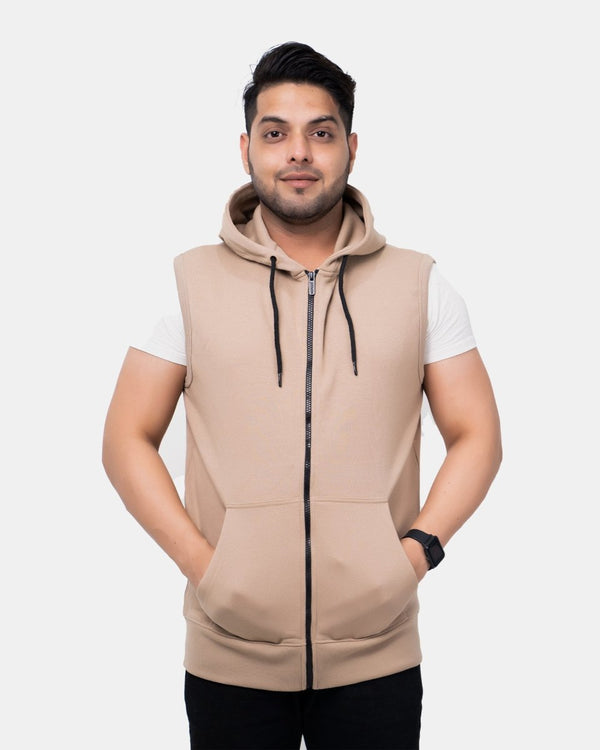 noroze Stone Casual Zip-Up Men's Hoodie