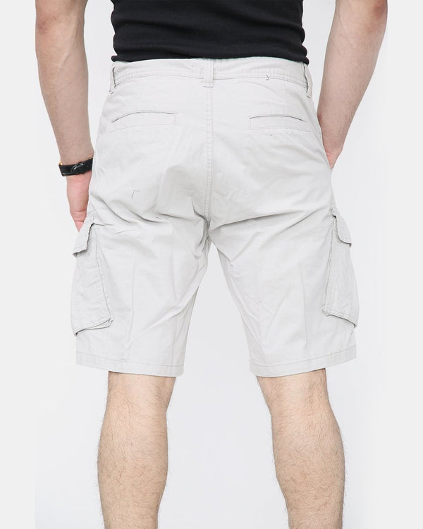 Noroze Stone Knee Length Cargo Shorts